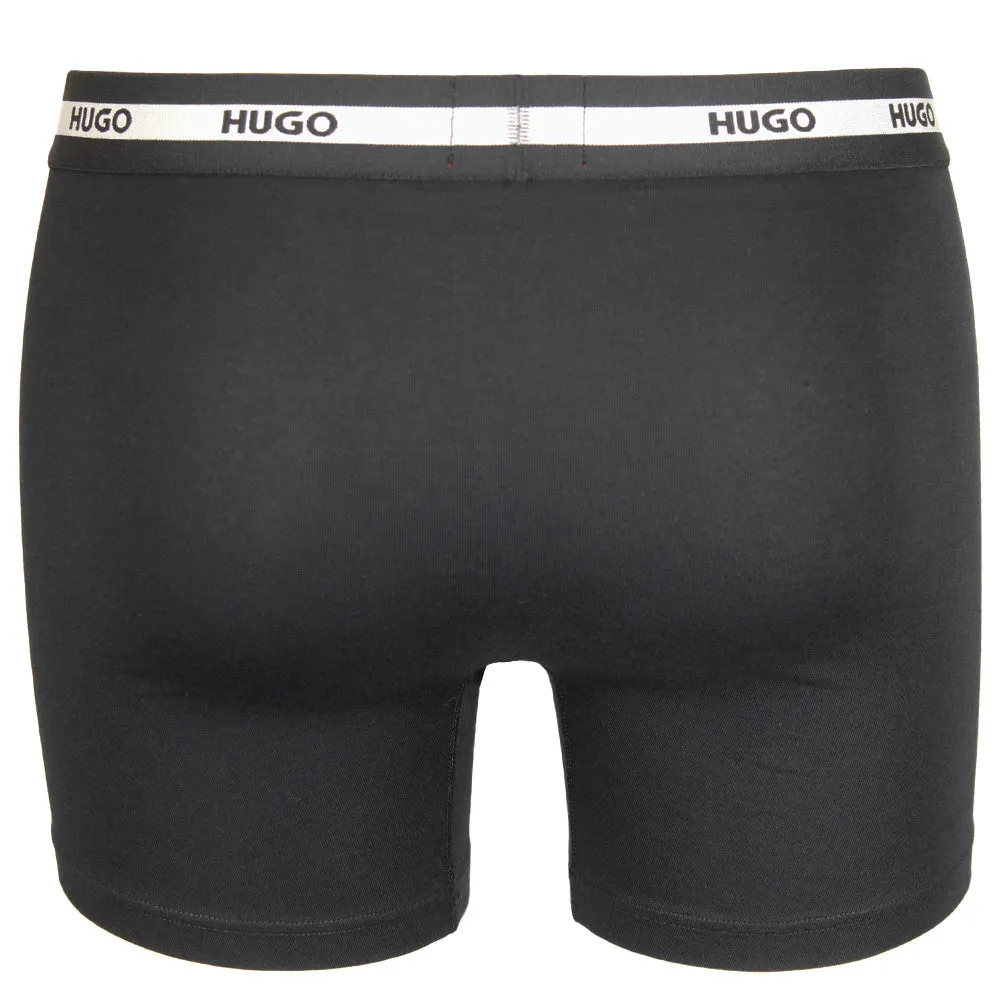 3-Pack Boxer Briefs, Black/Red