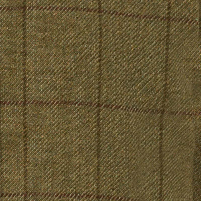 Alan Paine Rutland Mens Tweed Shooting Waistcoat - Lichen