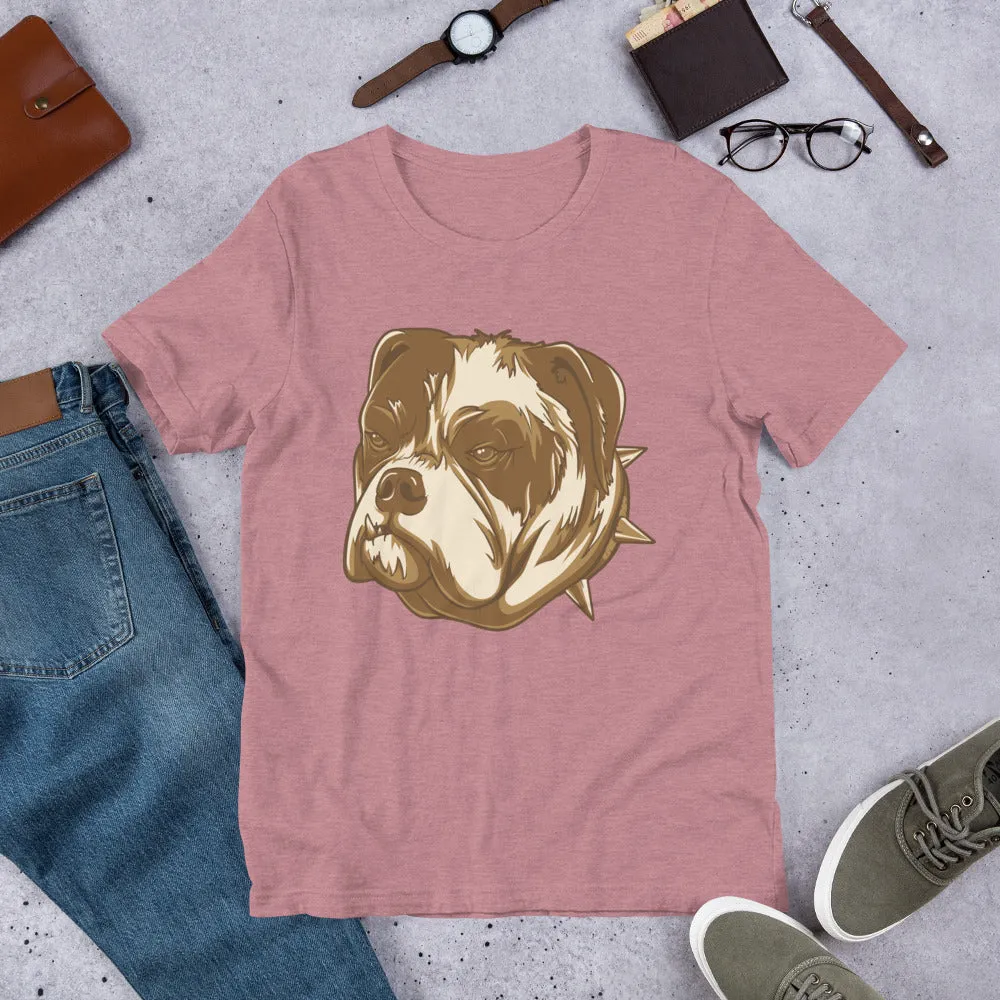 Animal Print Dog Short-Sleeve Unisex T-Shirt