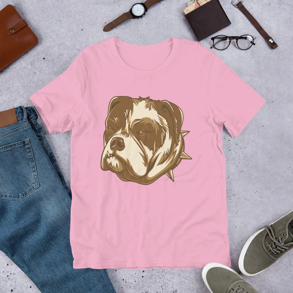 Animal Print Dog Short-Sleeve Unisex T-Shirt