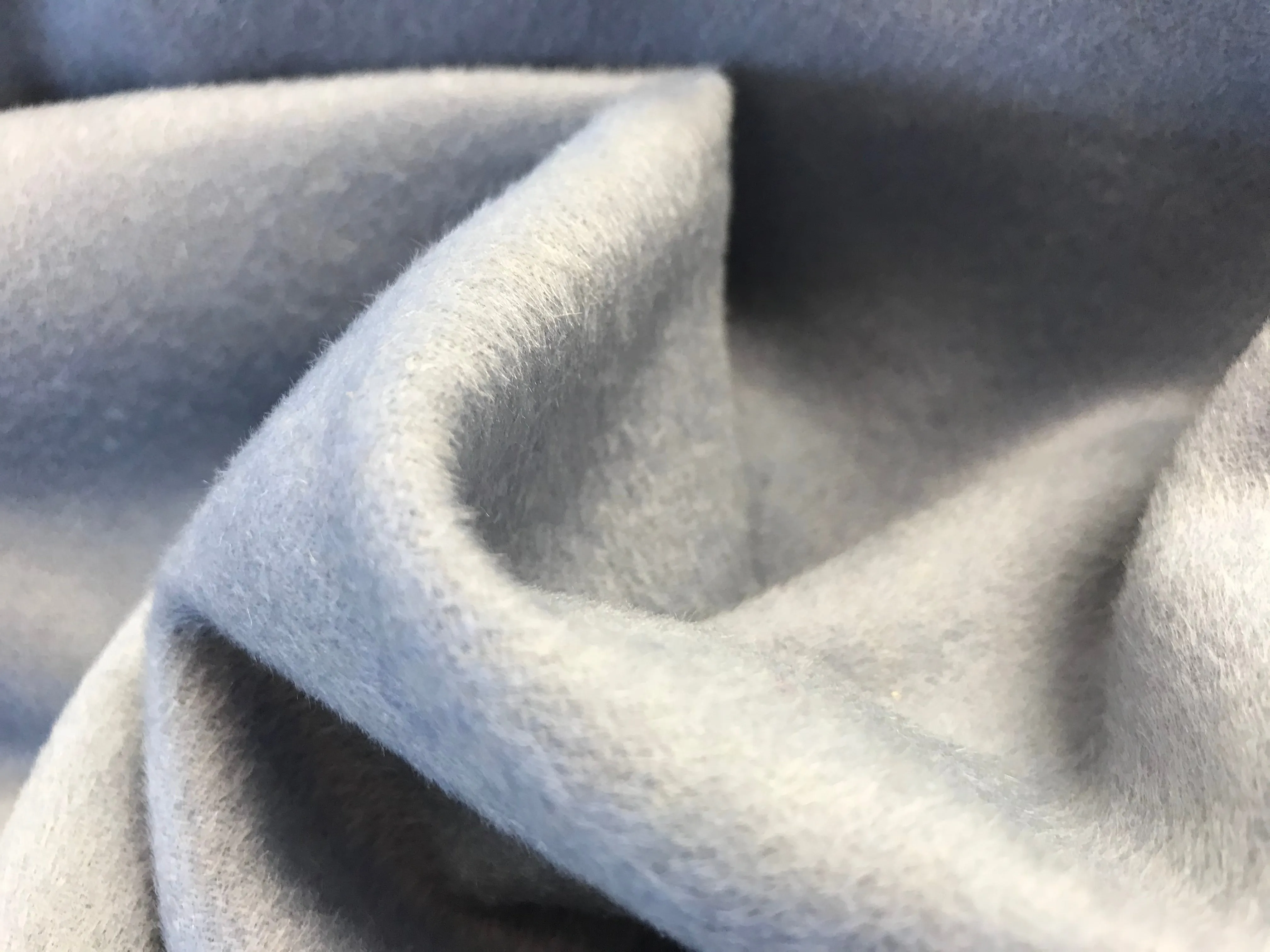Baby Blue 100% Virgin Wool     1/4 Meter Price