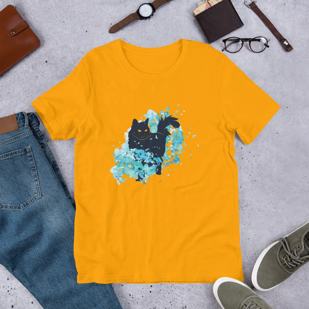 Black Cat Short-Sleeve Unisex T-Shirt