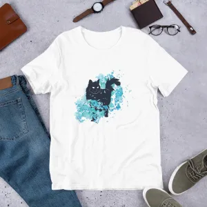 Black Cat Short-Sleeve Unisex T-Shirt