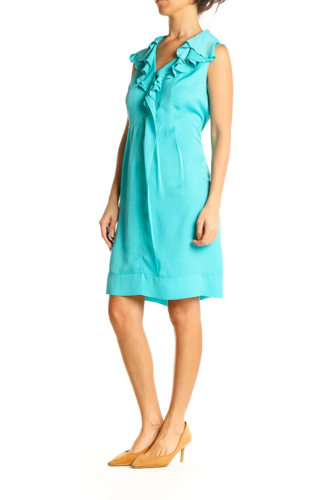 Blue Retro Shift Dress
