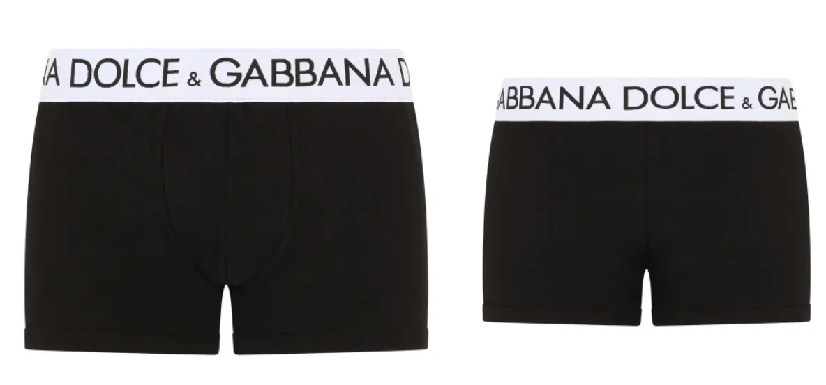 DOLCE & GABBANA - logo-waistband stretch briefs