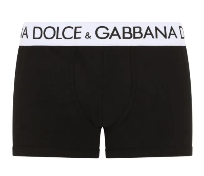 DOLCE & GABBANA - logo-waistband stretch briefs