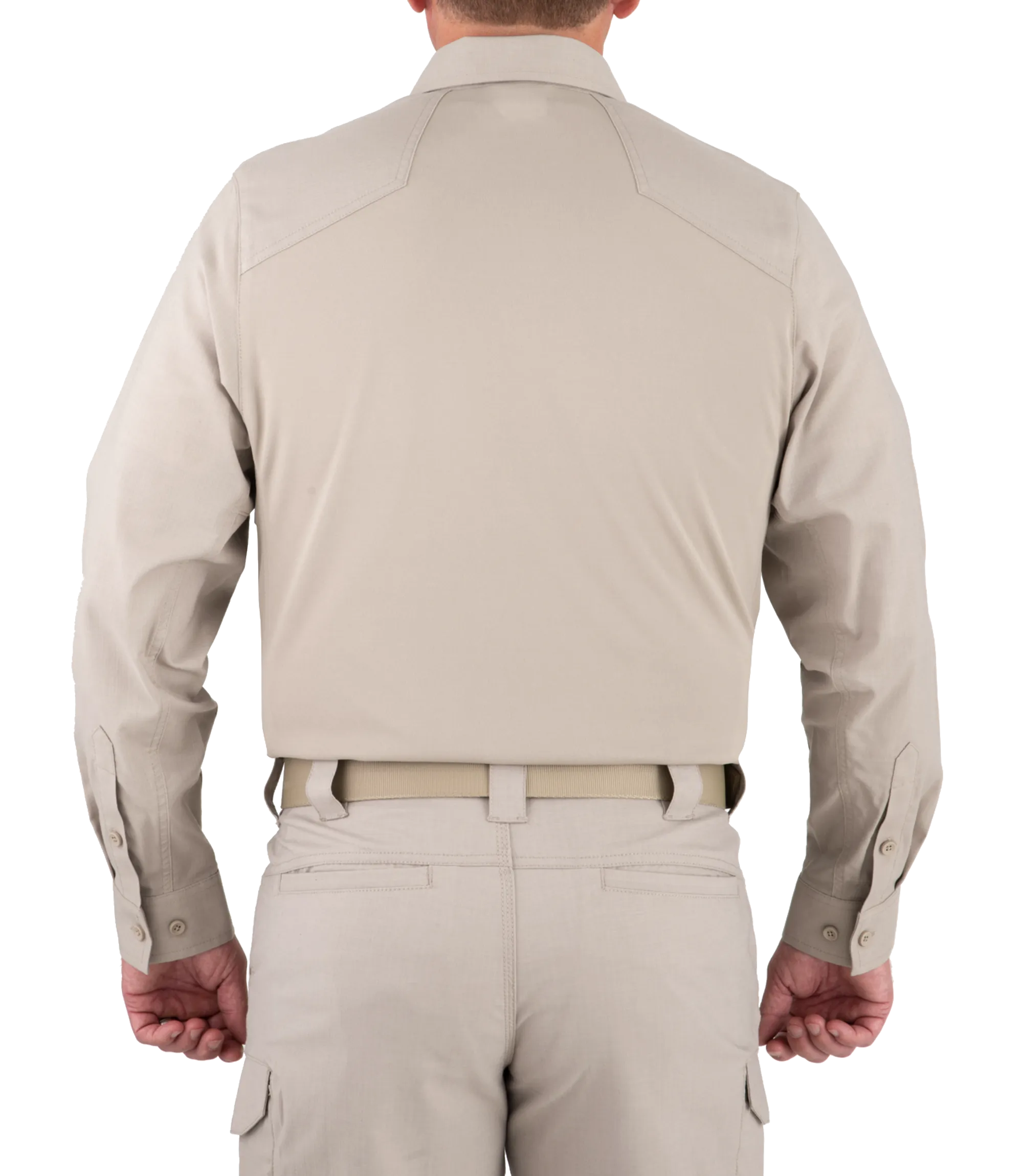 First Tactical - Men's V2 Pro Performance L/S Shirt - Silver Tan