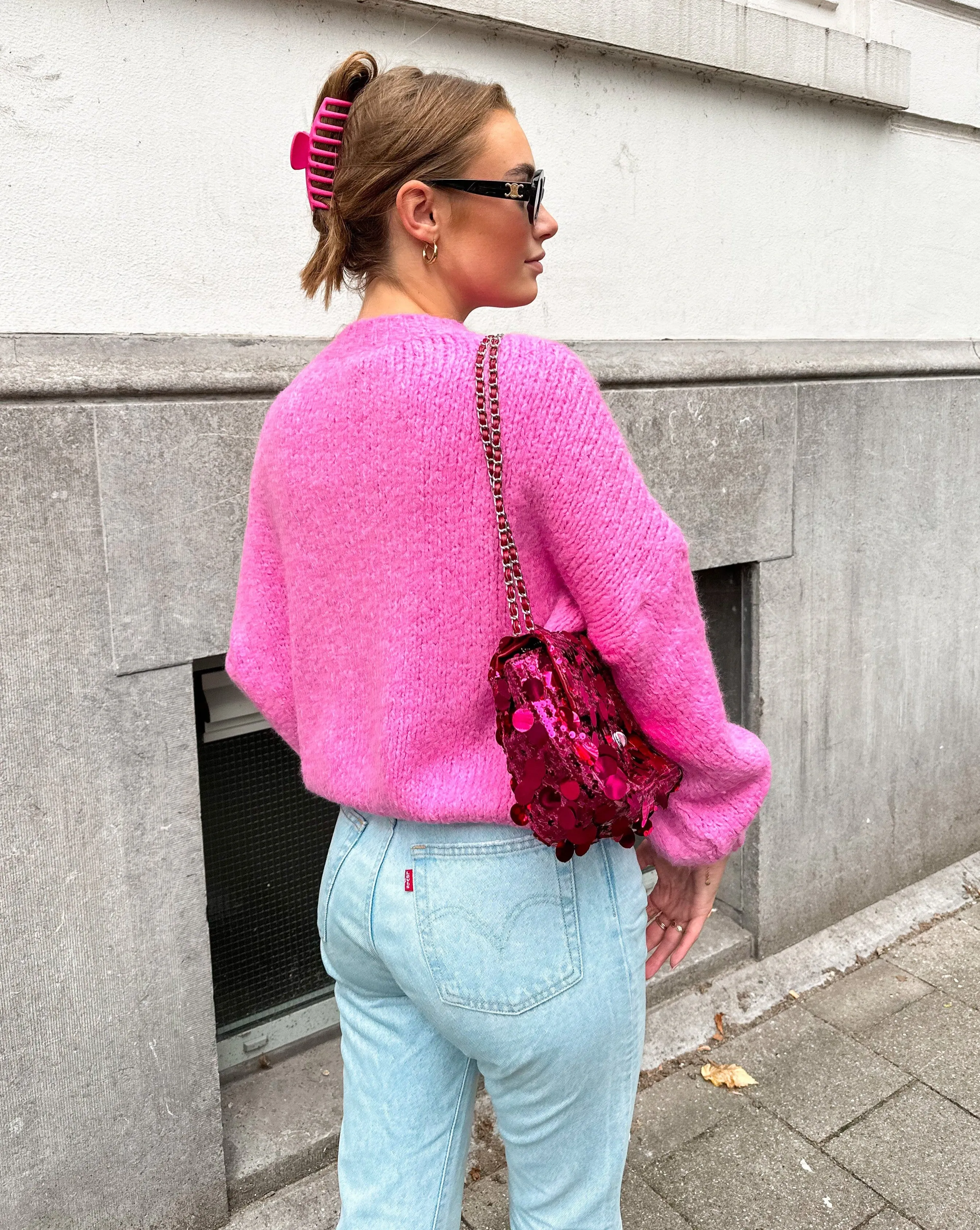 Gigi Knit Pink