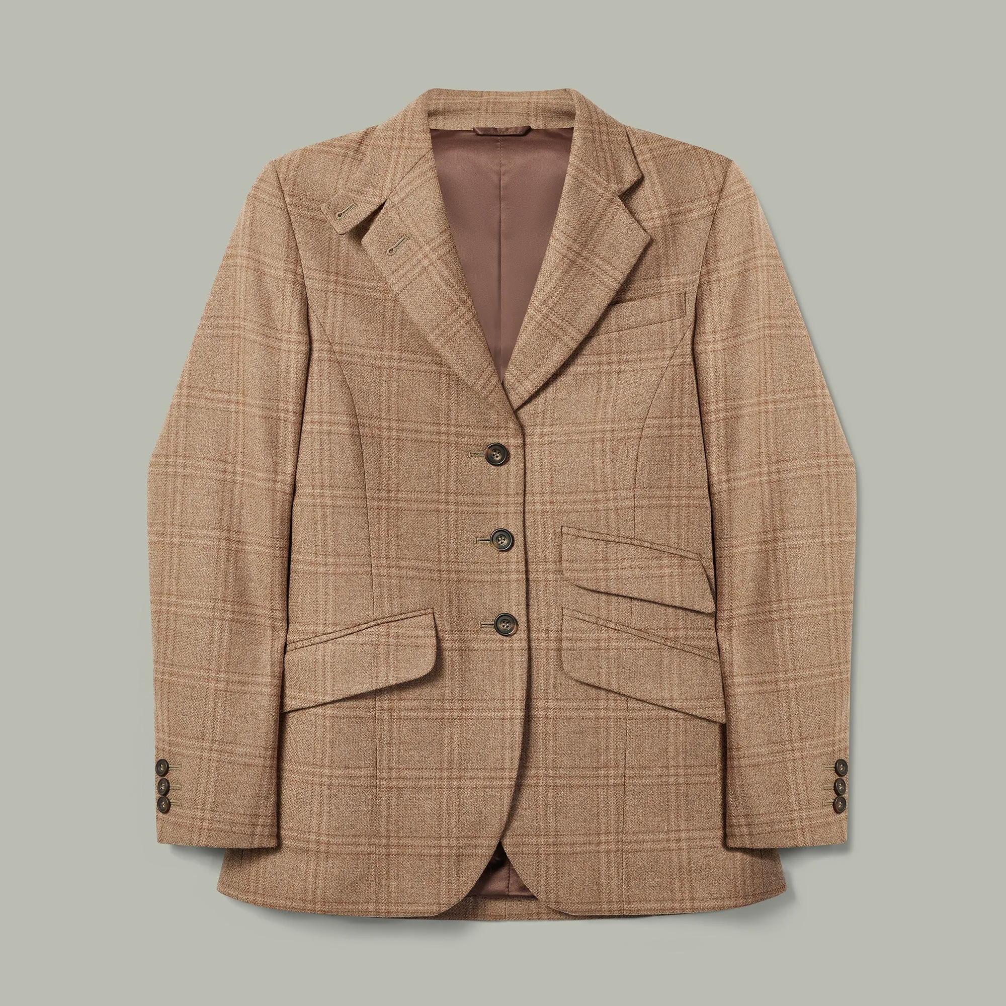 Harrow Ladies Tweed Shooting Jacket [HAZEL]