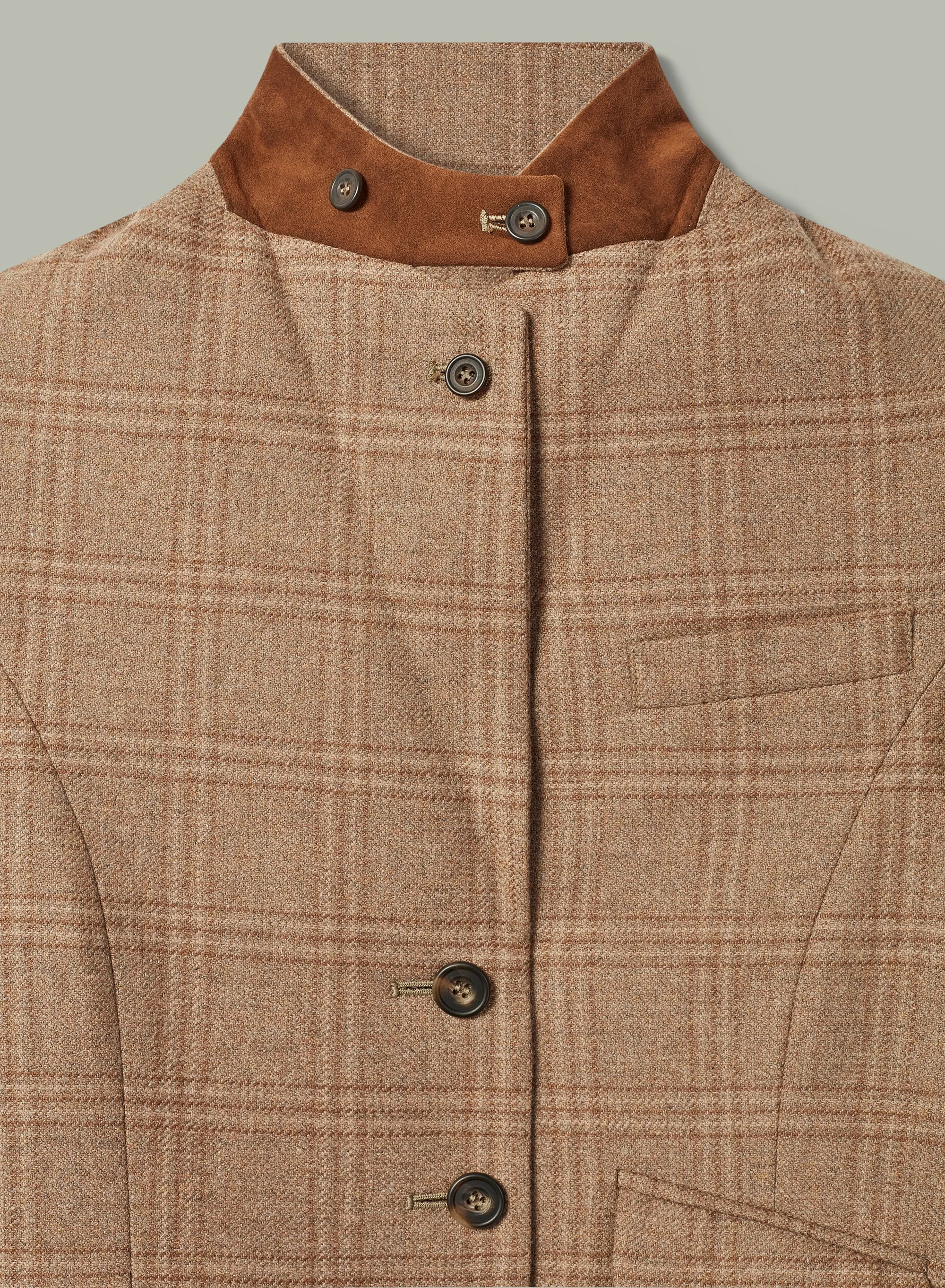 Harrow Ladies Tweed Shooting Jacket [HAZEL]