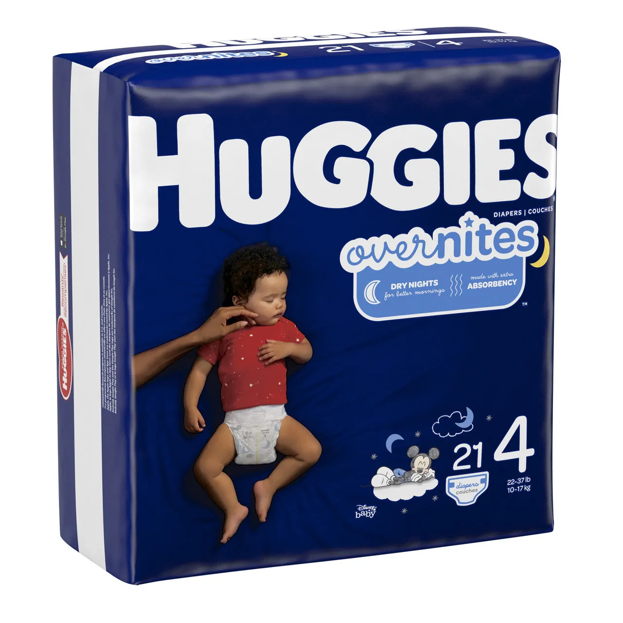 Huggies OverNites Diapers, Size 4, Jumbo Pack