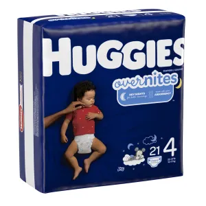 Huggies OverNites Diapers, Size 4, Jumbo Pack
