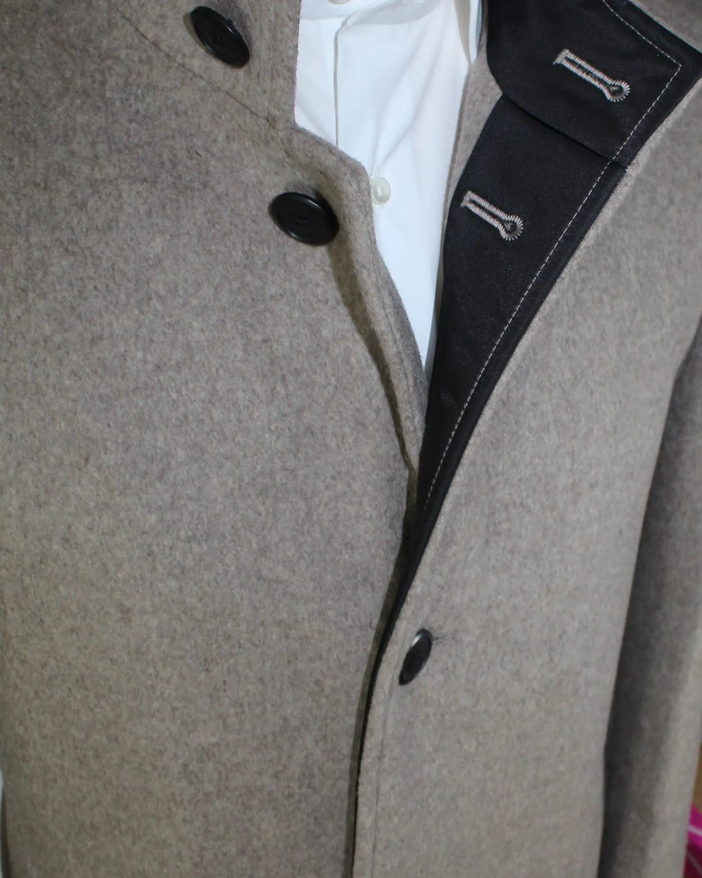 Hugo Boss Wool Coat Medium Beige Long Coat EU 56 - XXL SALE