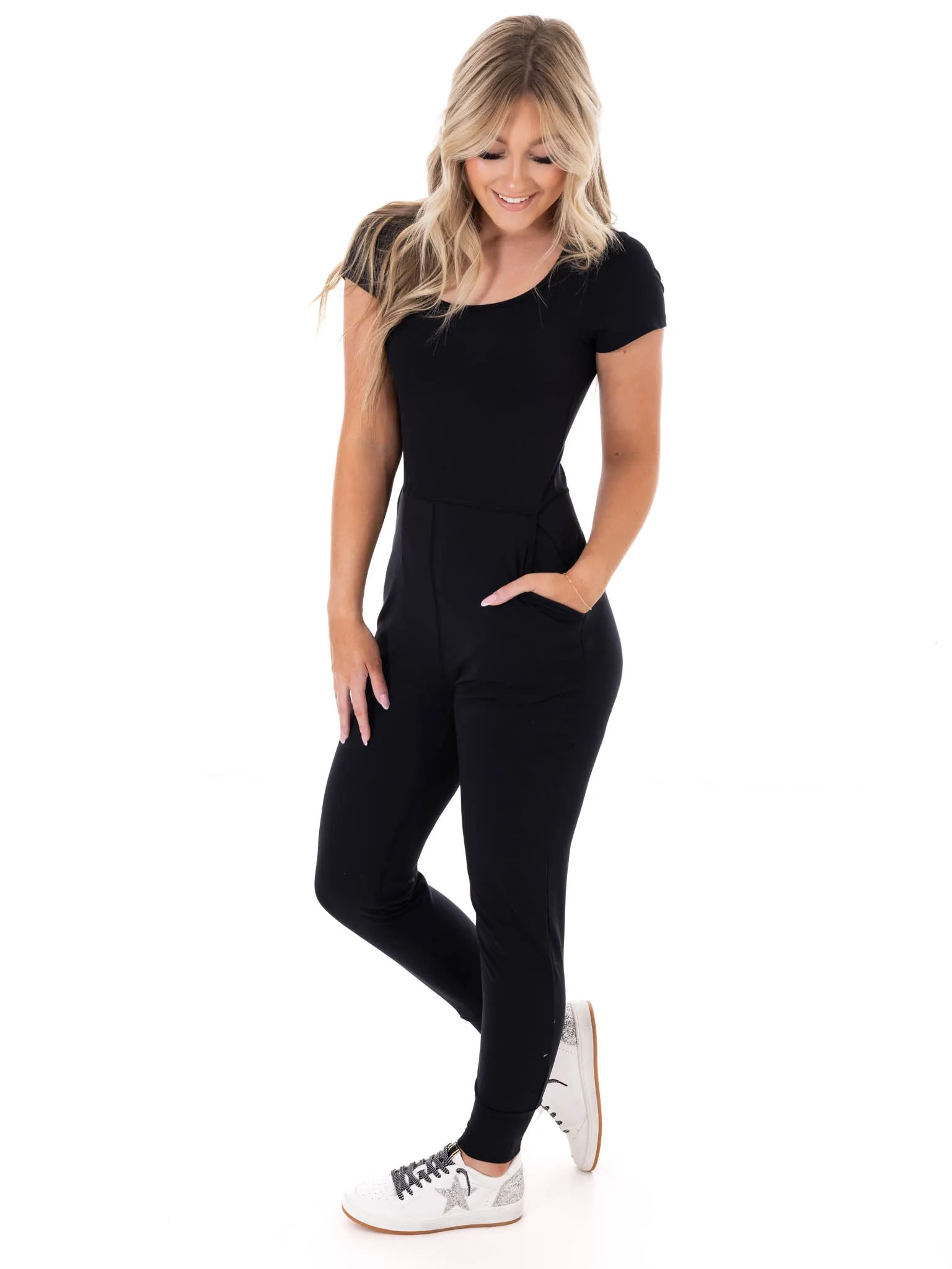It Starts Now Jogger Jumpsuit