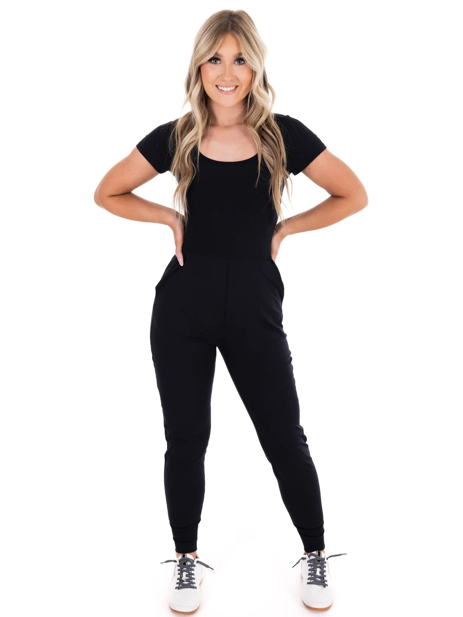It Starts Now Jogger Jumpsuit