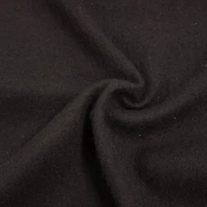 Jess Chocolate Brown Brushed Virgin Wool