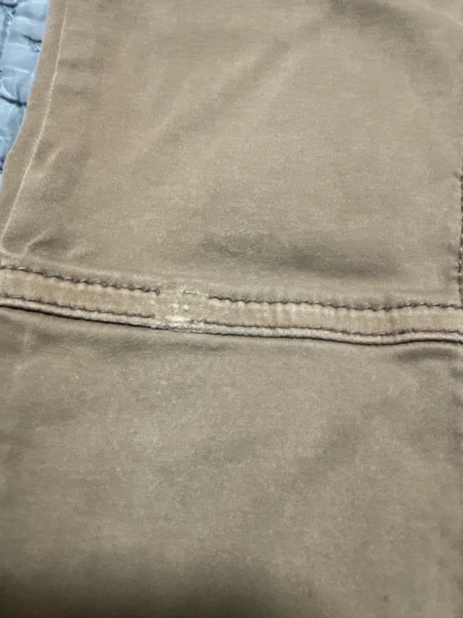 Khaki jogger style pants