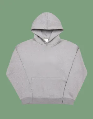 Men's Fleece Pullover Hoodie- Grey