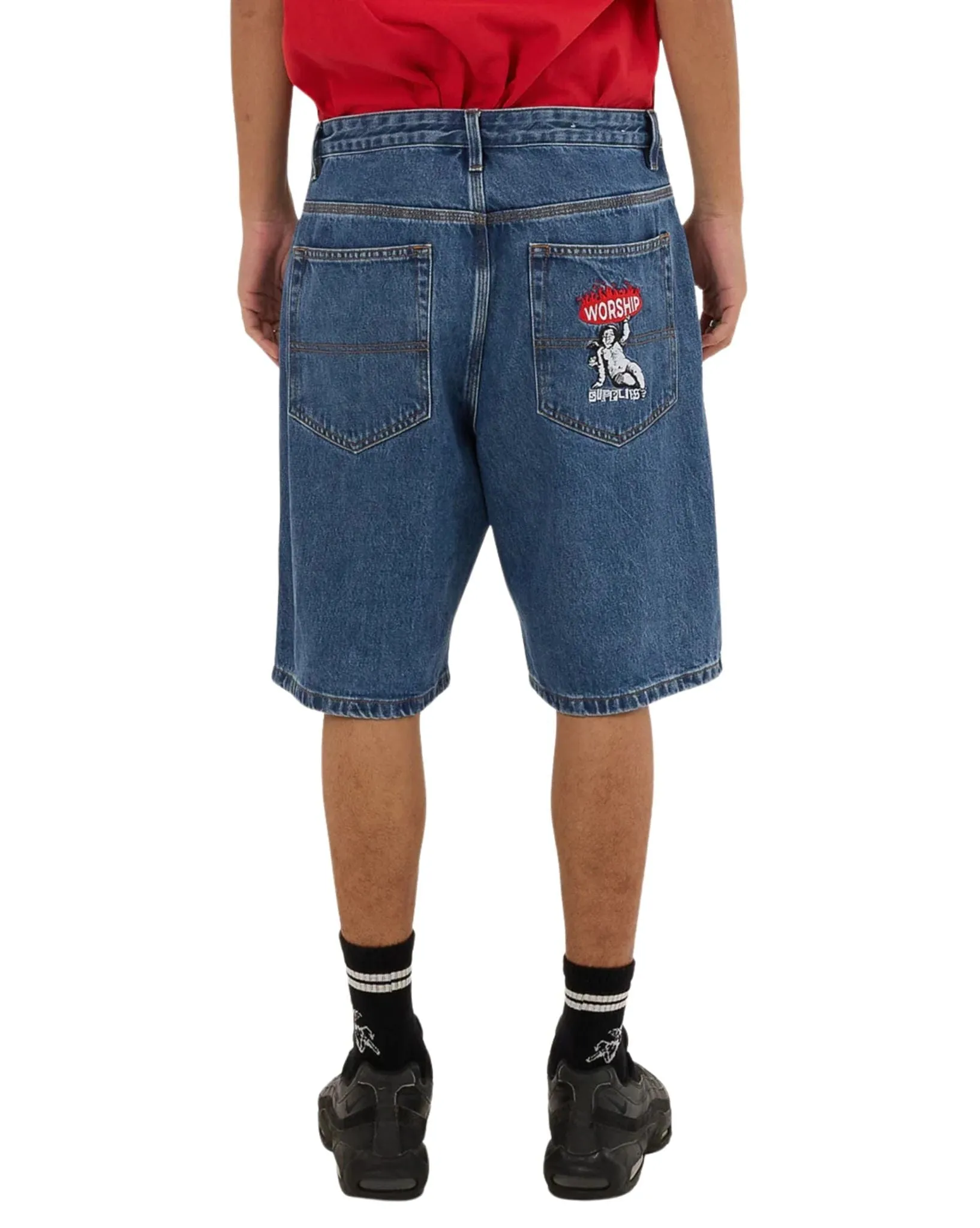 Mens Hold Up Big Dawg Jean Short
