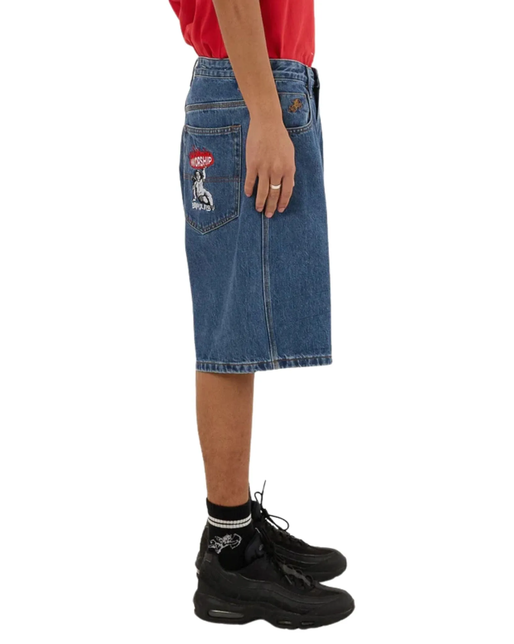Mens Hold Up Big Dawg Jean Short