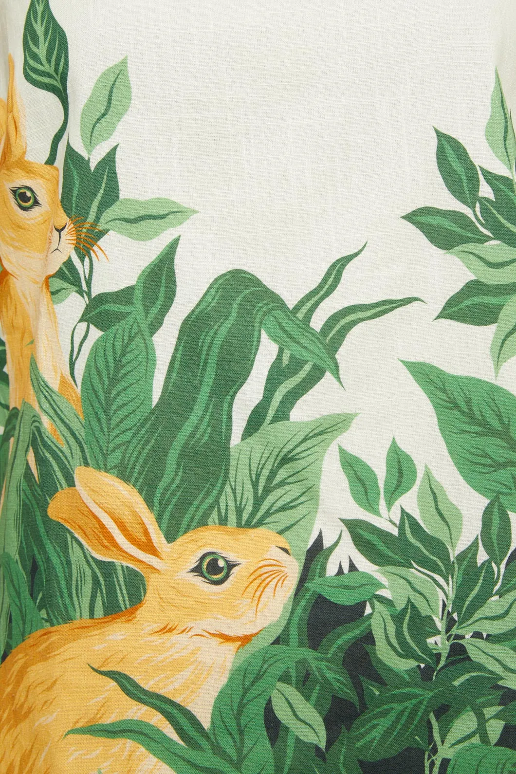 Rabbit Cotton Shift Dress