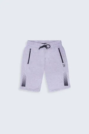 Relaxed Fit Grey Shorts