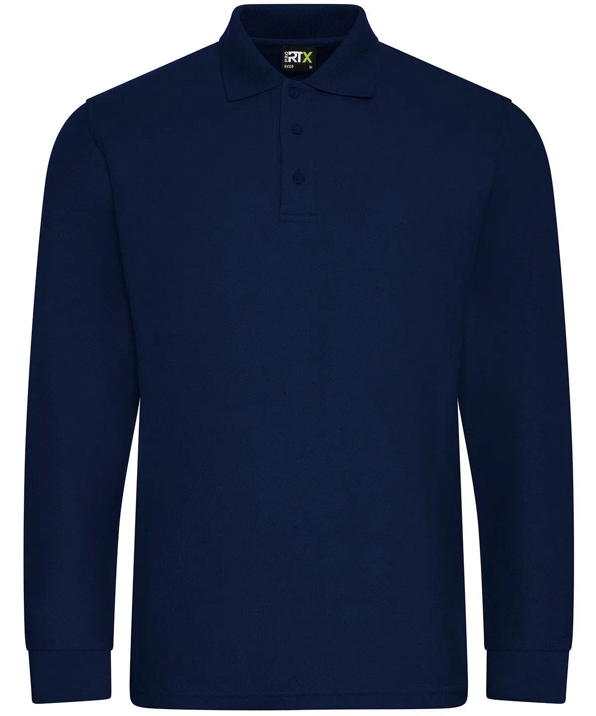 Socotec RX102 Navy Long Sleeve Poloshirt with Logo