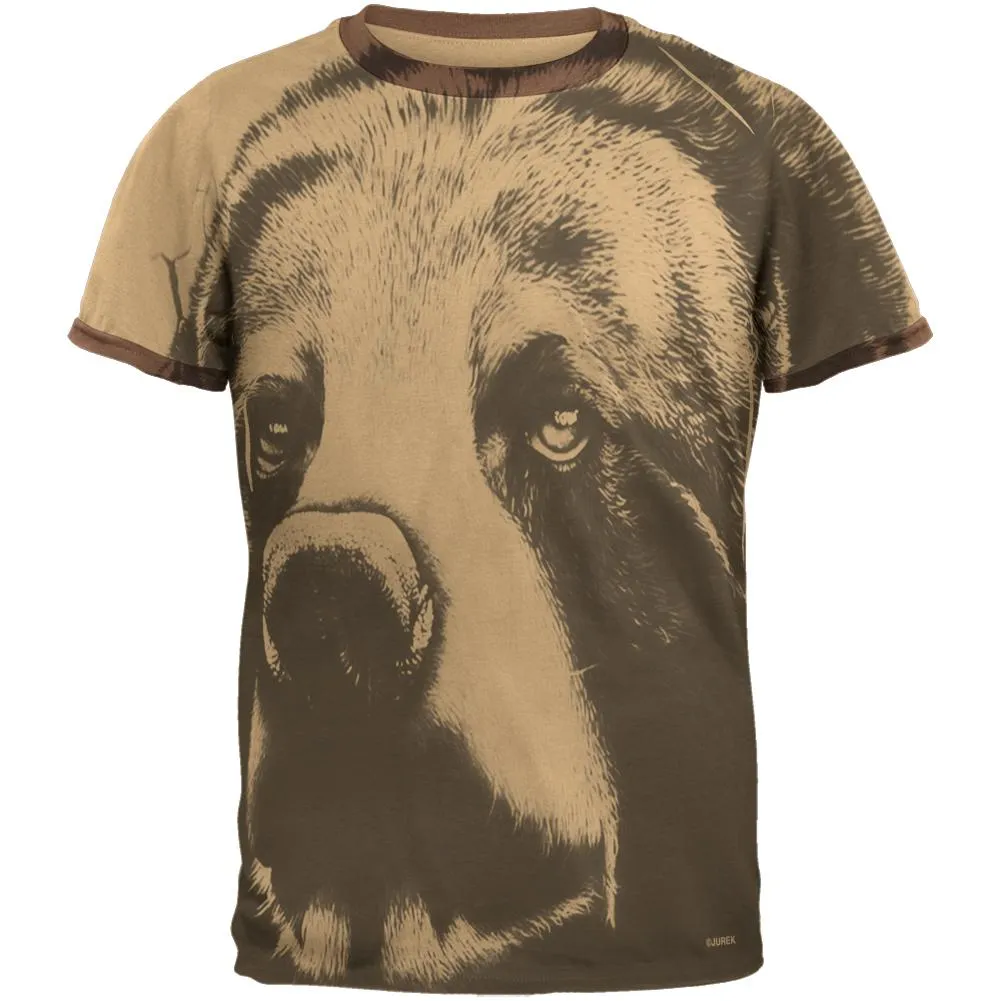 Spirit Bear Mens Ringer T Shirt
