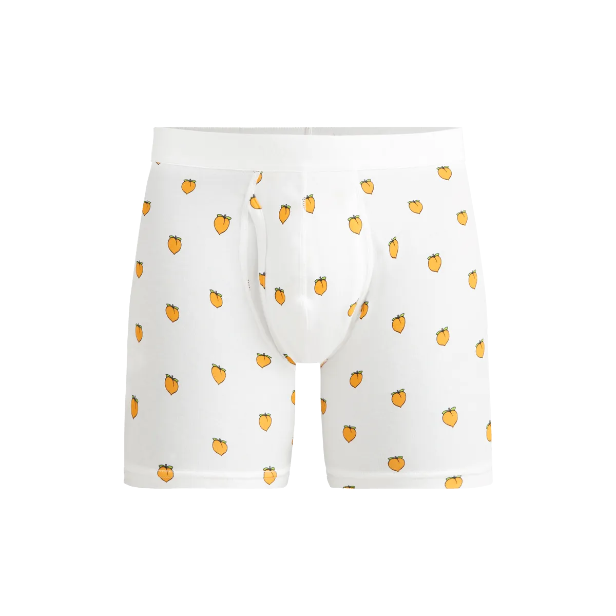 Stretch Cotton Boxer Brief w/ Fly | Peaches