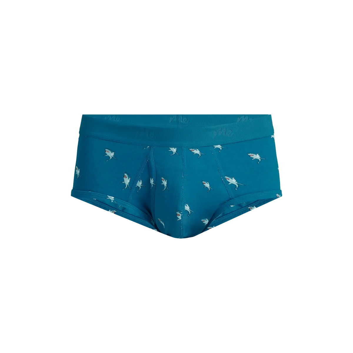 Stretch Cotton Brief w/ Fly | Shark
