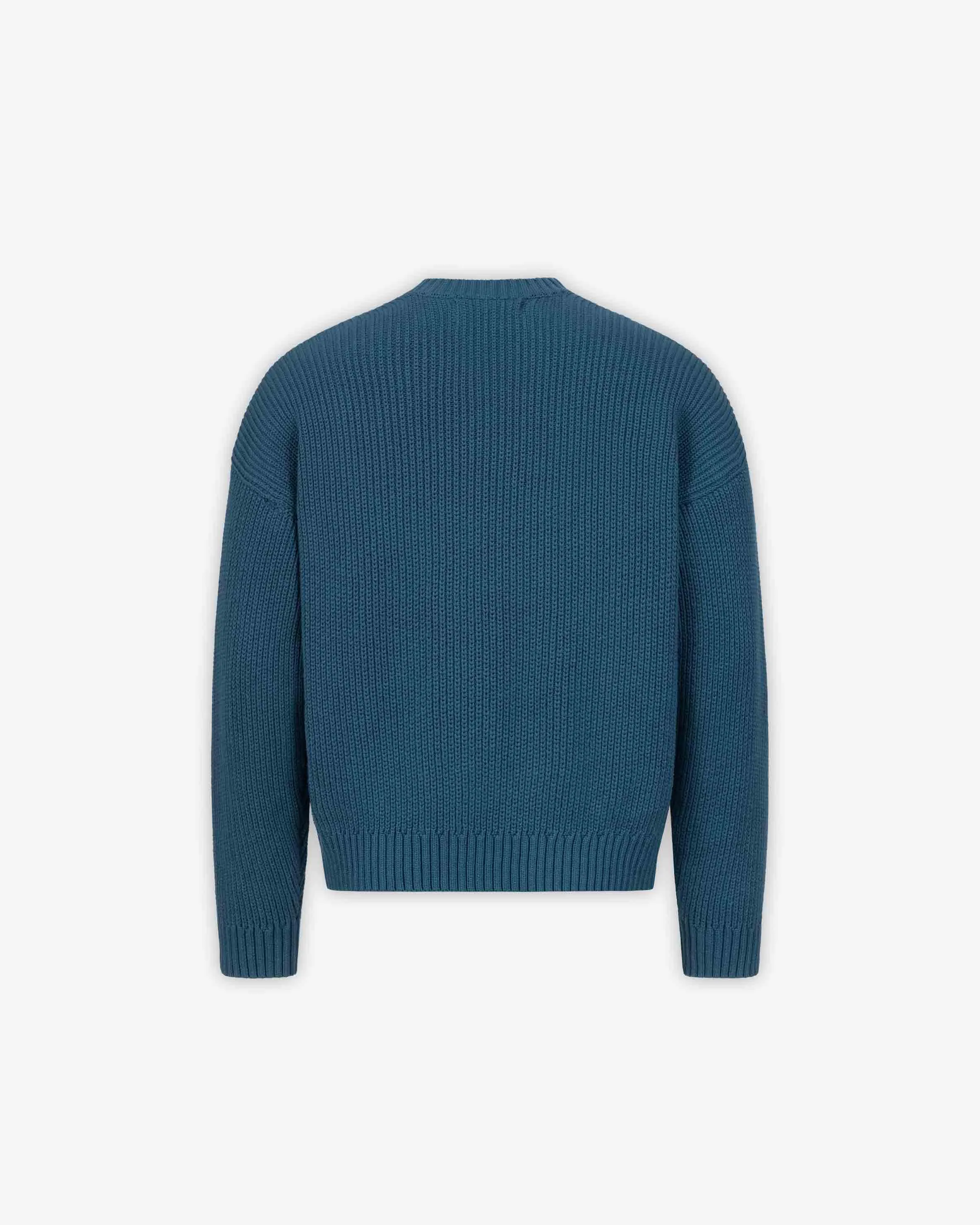 V-LOGO KNITWEAR MIDNIGHT BLUE