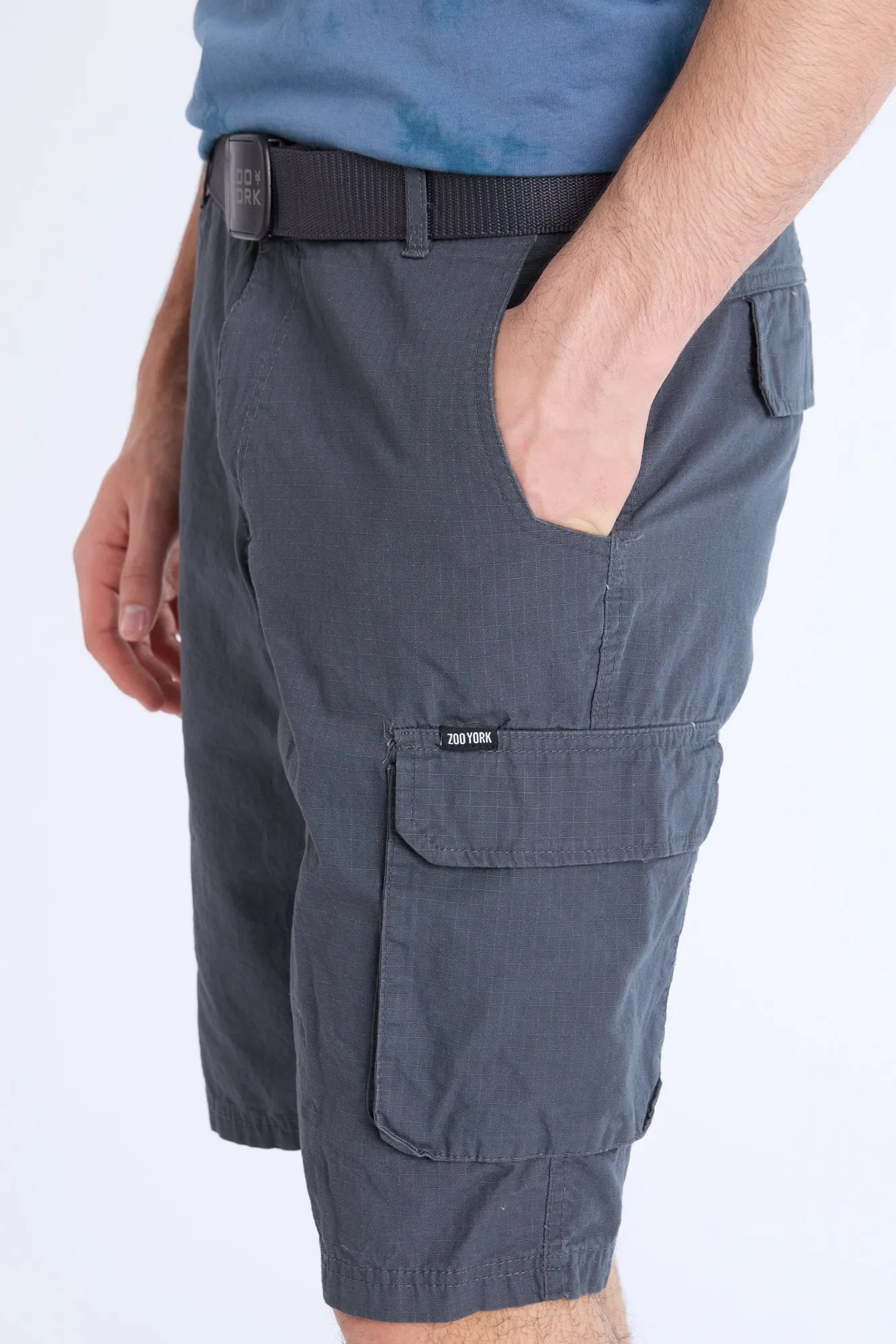 Zoo York Mens McTwist Ripstop Cargo Shorts