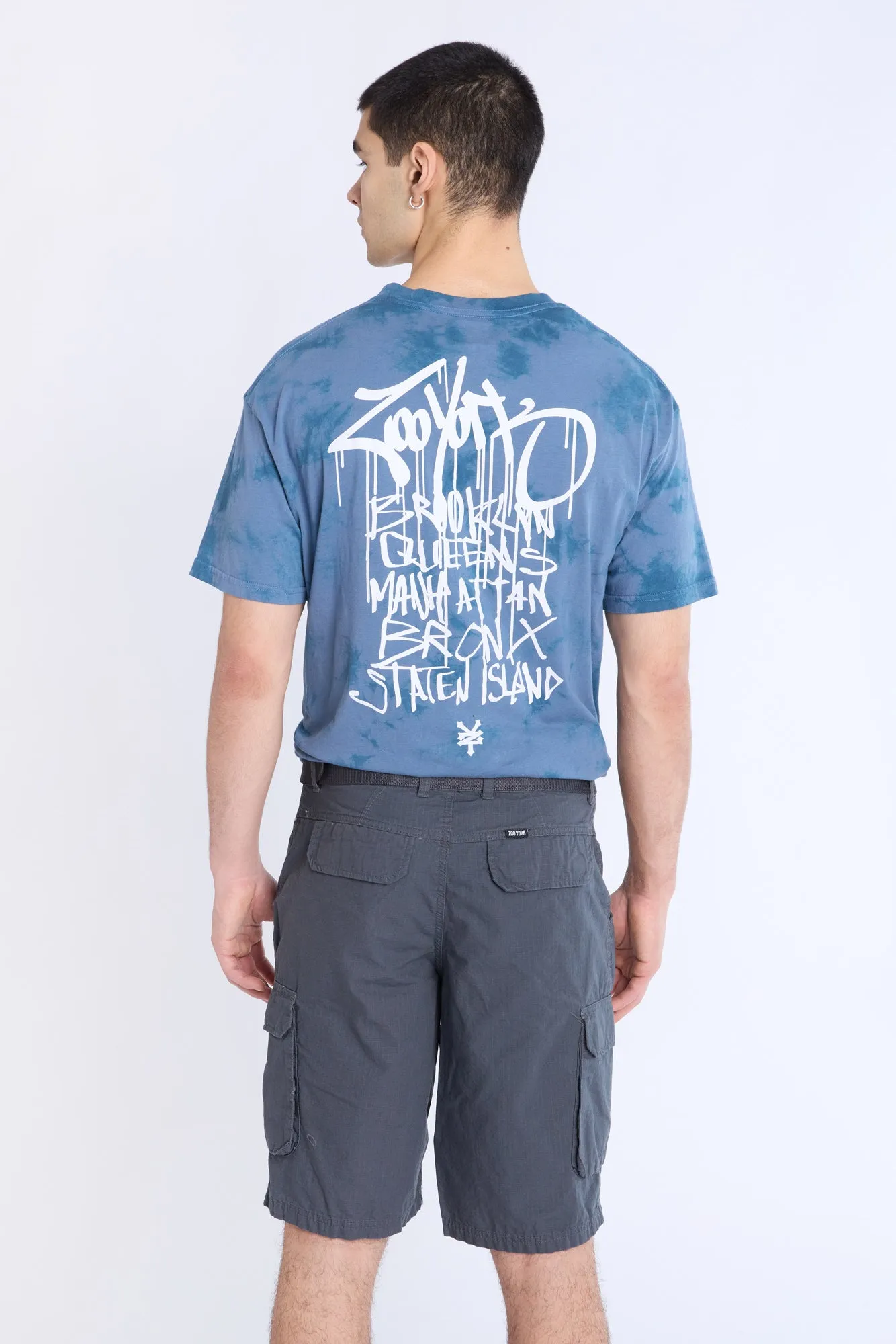 Zoo York Mens McTwist Ripstop Cargo Shorts